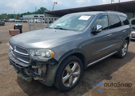 2011 Dodge Durango Citadel из США, поврежденный, VIN 1D4RE5GG5BC648611